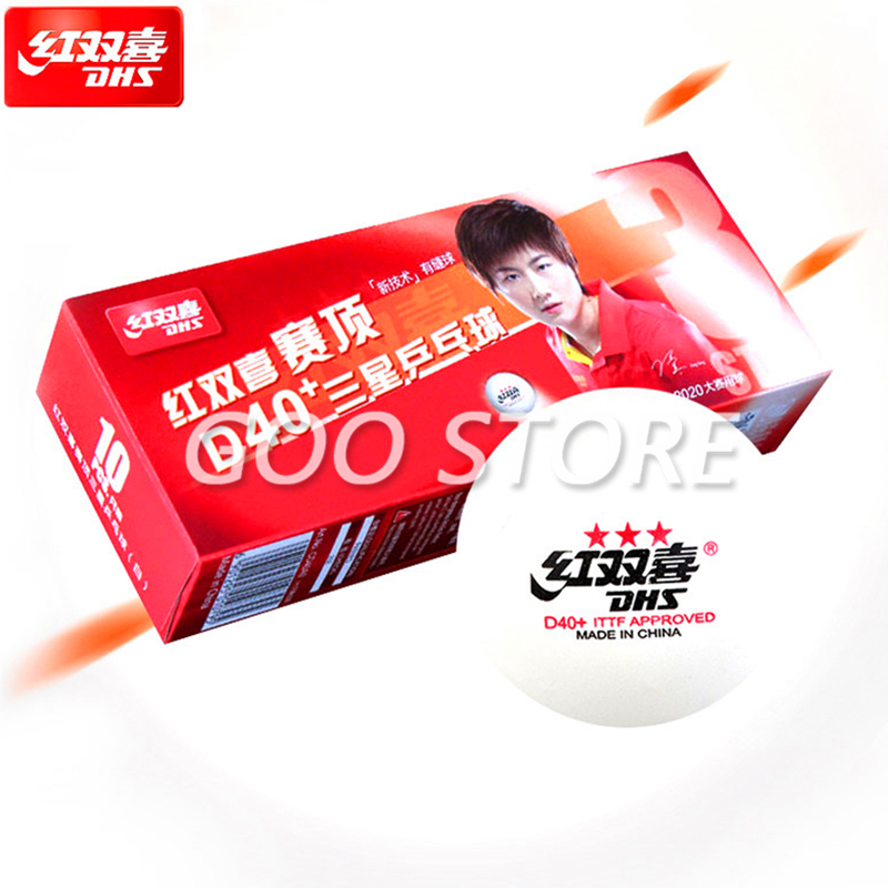 Table Tennis Video Game - Шарики DHS 3-star D40 +, из