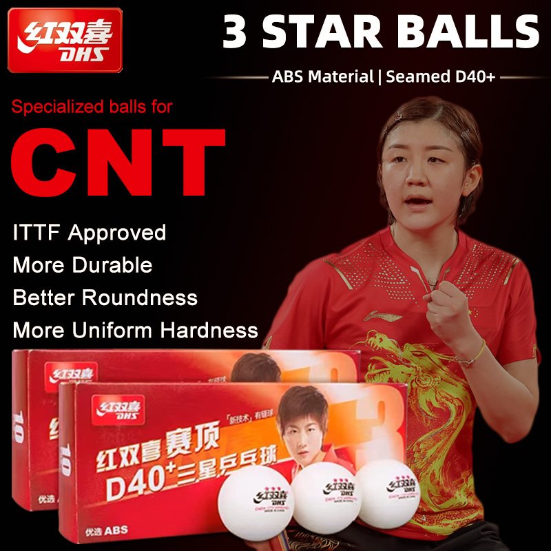 Table Tennis Video Game - DHS D40+ DJ40+ Мячи для пинг-понга