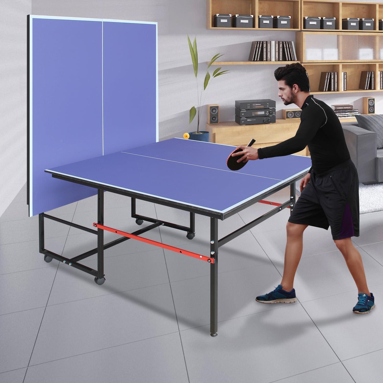 8-футовый переносной стол для  – обзор и цена Table Tennis Video Game